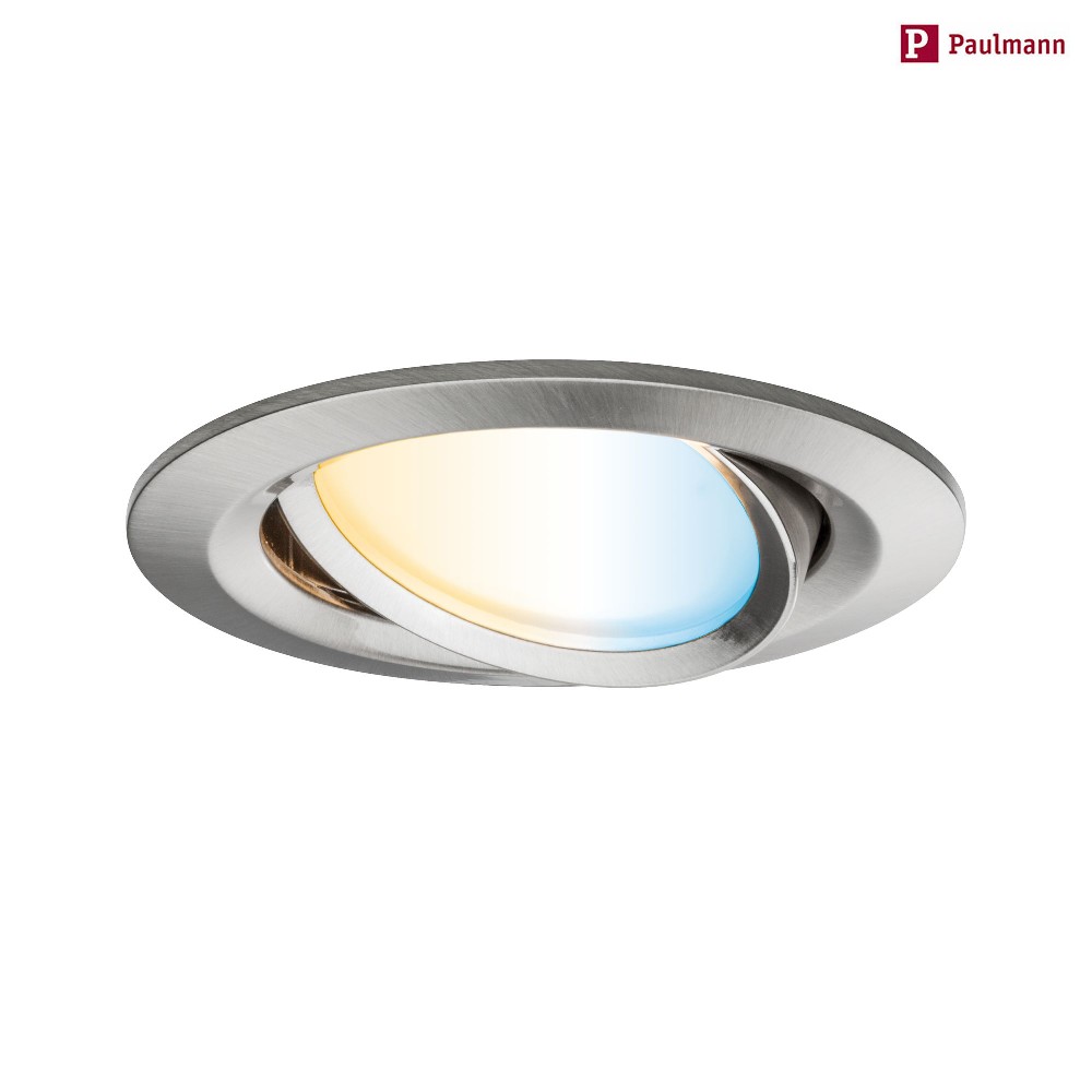 Pind Den aktuelle Mose recessed luminaire NOVA PLUS COIN TW LED - Paulmann 92961 - KS Light