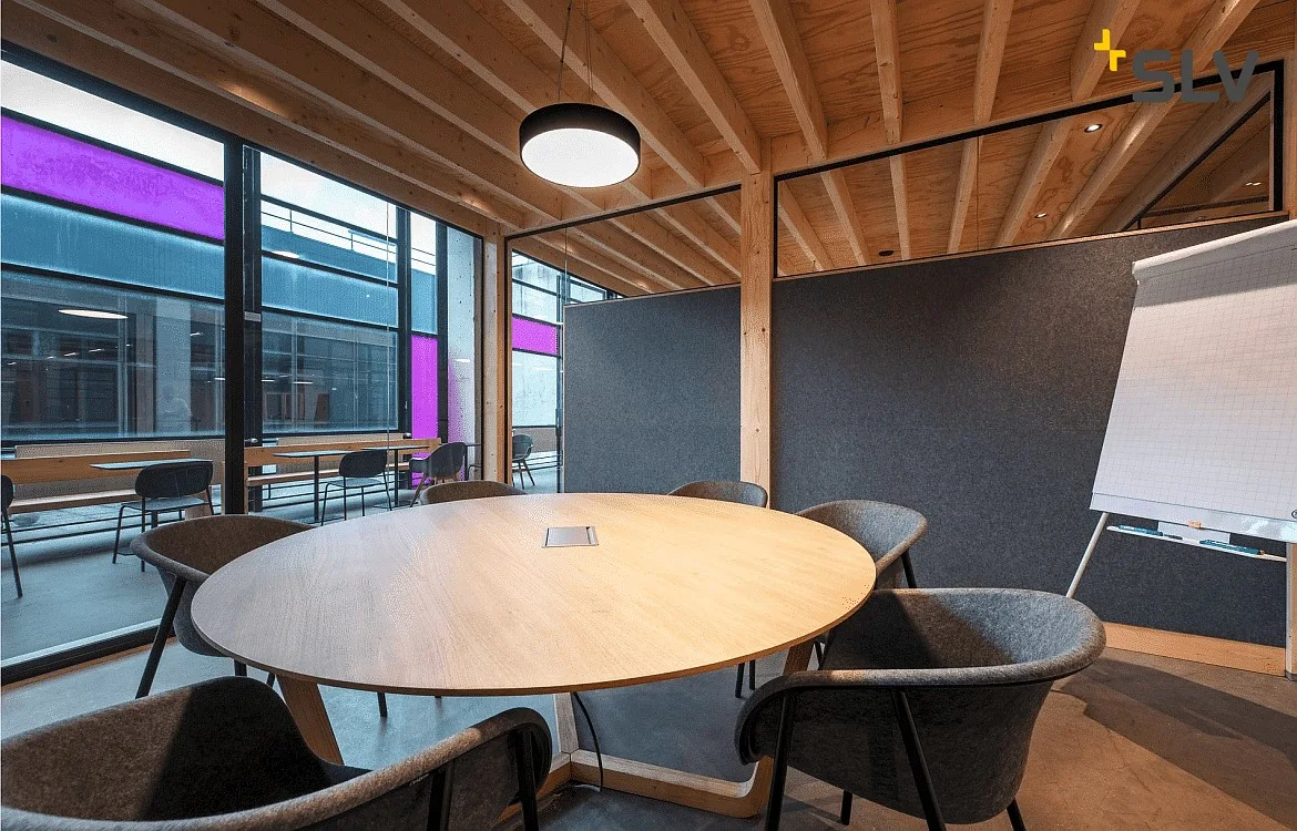 SLV wall and ceiling luminaire MEDO® PRO 30 round, DALI controllable IP50, black dimmable SLV wall and ceiling luminaire MEDO® PRO 30 round, DALI controllable IP50, black dimmable