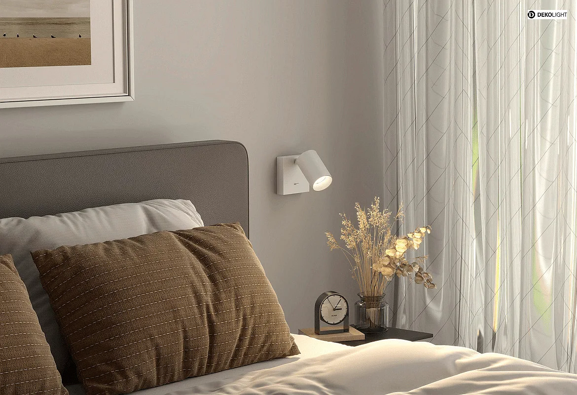 Deko-Light reading lamp CAN TILT SQUARE square, with switch, cardanic swivelling GU10 IP20, white Deko-Light reading lamp CAN TILT SQUARE square, with switch, cardanic swivelling GU10 IP20, white