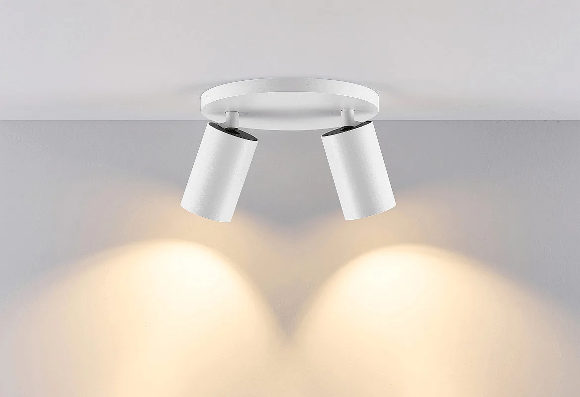 Deko-Light Bar de la luz CAN TILT ROUND BASE Ø 20CM MIX‘N MATCH de 2 llamas, redondo, sin pantalla, giro cardánico GU10 IP20, blanco Deko-Light Bar de la luz CAN TILT ROUND BASE Ø 20CM MIX‘N MATCH de 2 llamas, redondo, sin pantalla, giro cardánico GU10 IP20, blanco