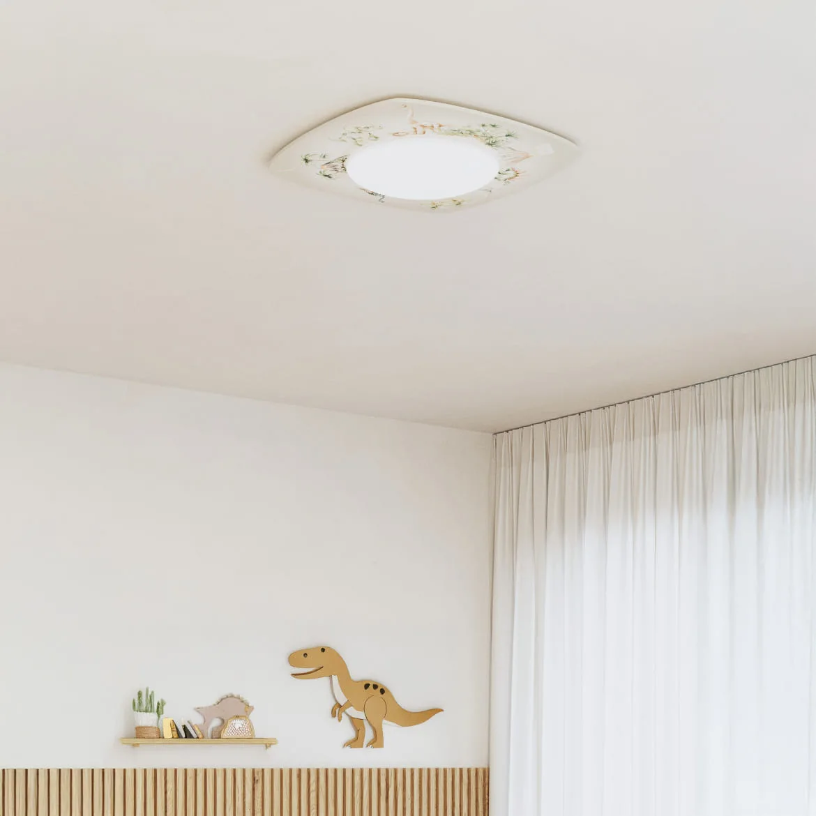 Elobra ceiling luminaire JURASSIC IP20, multicolour dimmable Elobra ceiling luminaire JURASSIC IP20, multicolour dimmable