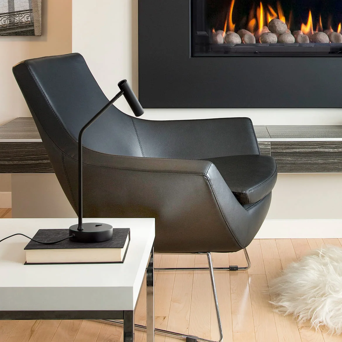 Ideal Lux Luminaria de mesa EASY IP20, negro Ideal Lux Luminaria de mesa EASY IP20, negro