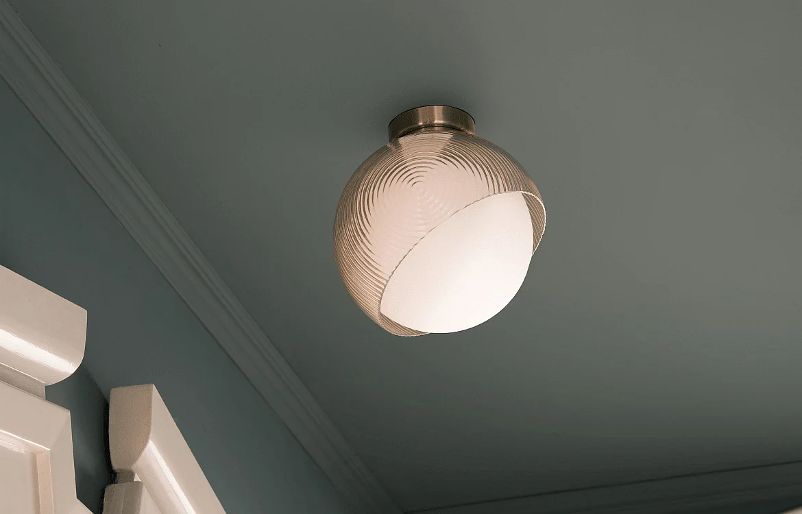 Ideal Lux Luminaria de techo BLOOM D22 con portalámpara E27 IP20, latón Ideal Lux Luminaria de techo BLOOM D22 con portalámpara E27 IP20, latón