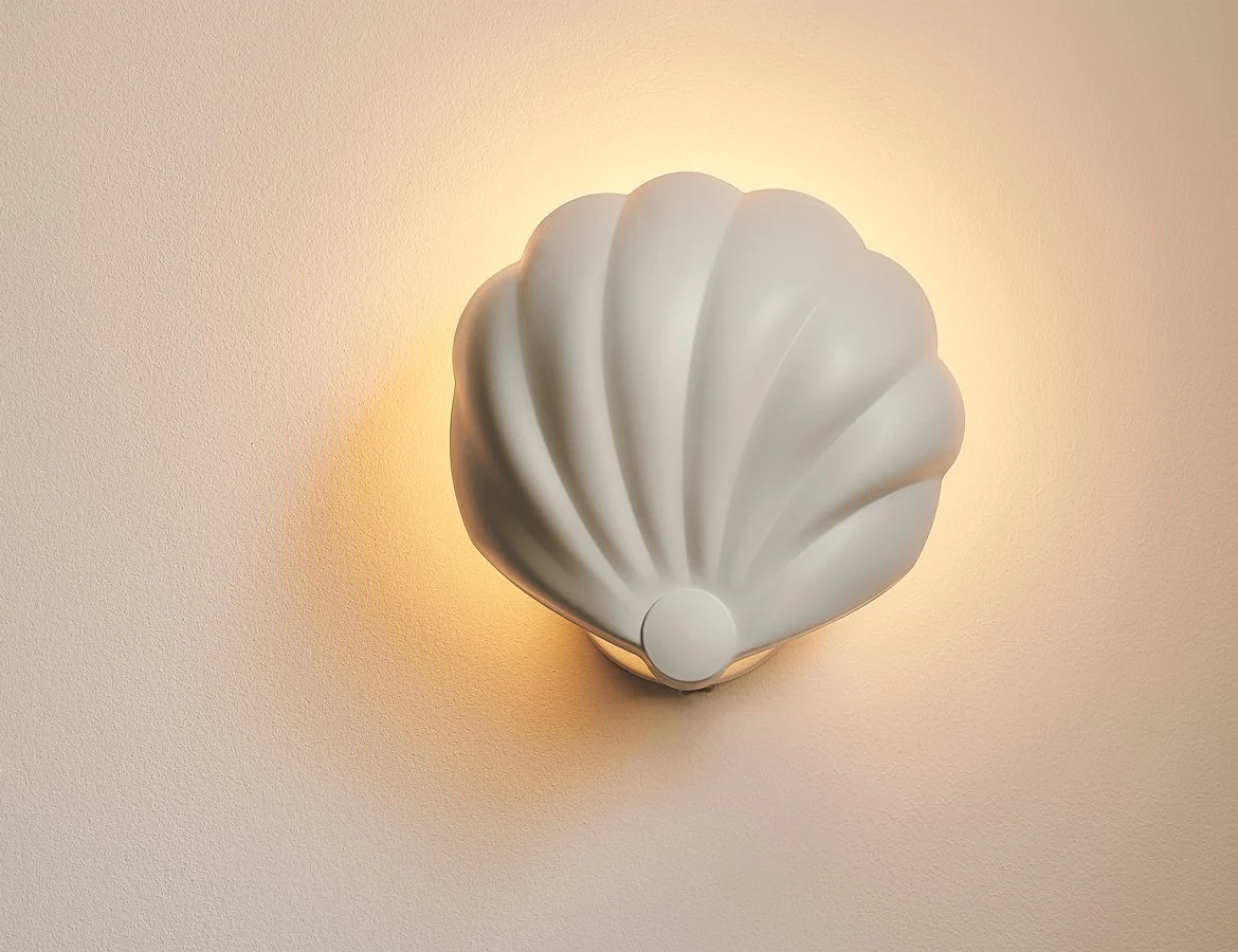 Nordlux wall luminaire KONCHI with switch, with lamp socket E14 IP20, white matt Nordlux wall luminaire KONCHI with switch, with lamp socket E14 IP20, white matt