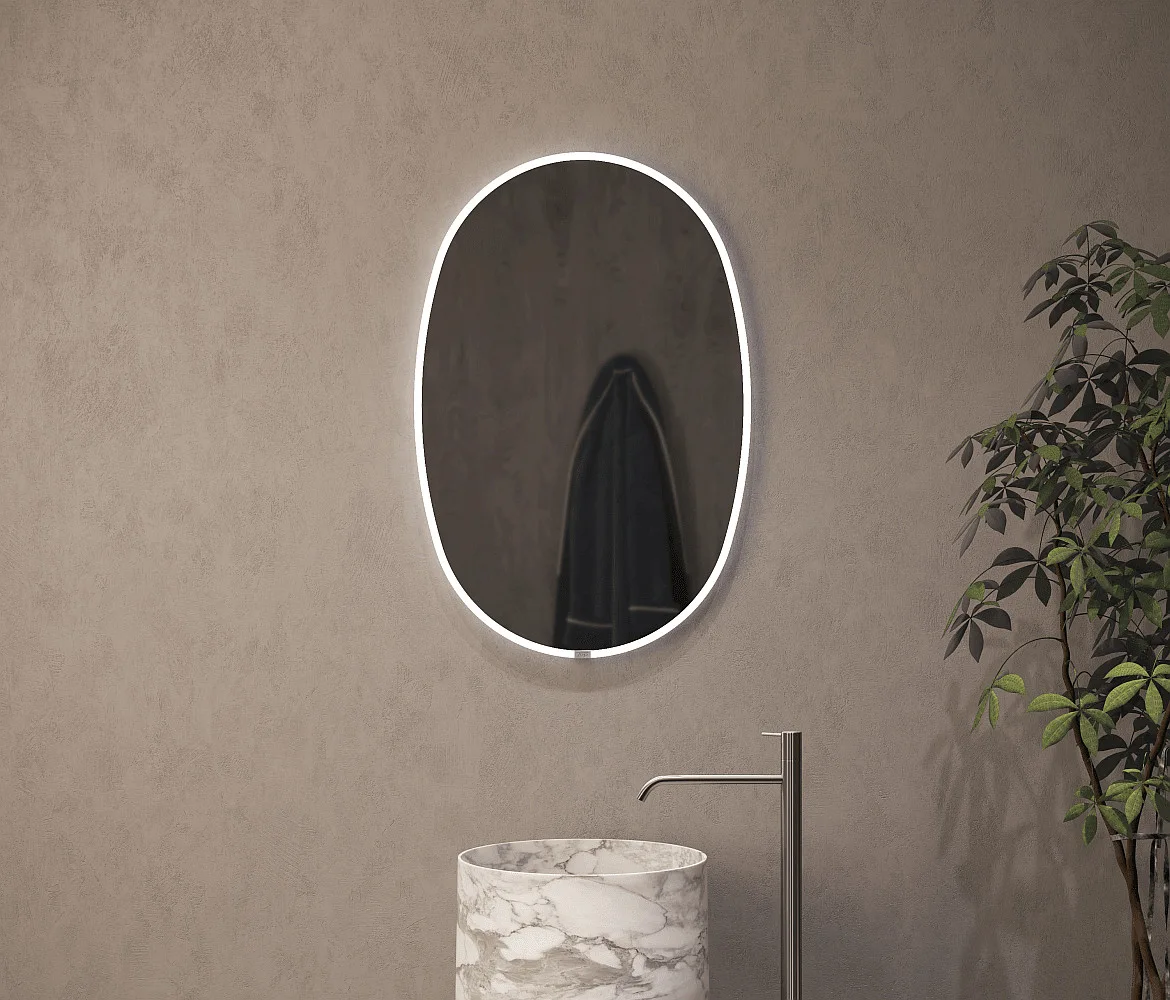 Top Light mirror with lighting FLOW LINE LAKE 60x90cm IP20, white dimmable Top Light mirror with lighting FLOW LINE LAKE 60x90cm IP20, white dimmable
