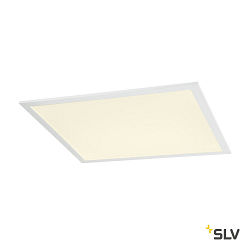 Luminaria empotrable para techos LED PANEL, blanco