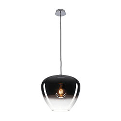 Luminaria colgante PANTILO CONVEX 40 E27, cromo