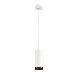 Luminaria colgante NUMINOS PD PHASE L IP20, negro, blanco