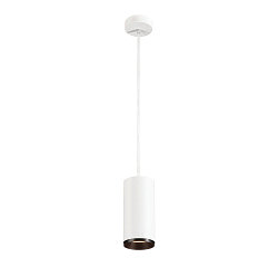 Luminaria colgante NUMINOS PD PHASE L IP20, negro, blanco