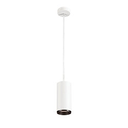 Luminaria colgante NUMINOS PD PHASE L IP20, negro, blanco
