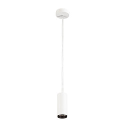 Luminaria colgante NUMINOS PD DALI S controlable por DALI IP20, negro, blanco