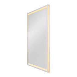 Luminaria de pared TRUKKO angular IP44, lechoso