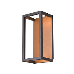 Luminaria de pared para exteriores QUADRULO WL angular, indirecta IP55, antracita 