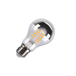 L�mpara espejada de forma est�ndar MIRRORHEAD A60 CHROME regulable A60 claro E27 7,5W 720lm 2700K 180� CRI >90 regulable