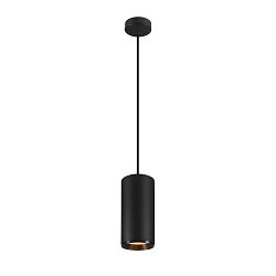 Luminaria colgante NUMINOS XL PHASE IP20, negro regulable
