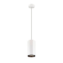 Luminaria colgante NUMINOS XL PHASE IP20, negro, blanco regulable