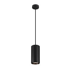 Luminaria colgante NUMINOS XL PHASE IP20, negro regulable