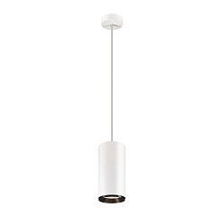 Luminaria colgante NUMINOS XL PHASE IP20, negro, blanco regulable
