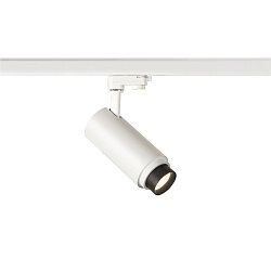 LED 3-phase spot NUMINOS� ZOOM M PHASE, 20W, 4000K, 15�, white