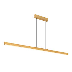 Luminaria colgante ONE LINEAR 140 PHASE UP/DOWN IP20, lat�n regulable