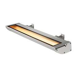 Luminaria de pared para exteriores VANO WING SP SHORT IP65, gris regulable