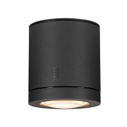 Luminaria de techo para exteriores ENOLA OCULUS CL SINGLE IP65, antracita regulable