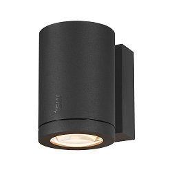 Luminaria de pared para exteriores ENOLA OCULUS WL SINGLE IP65, antracita regulable