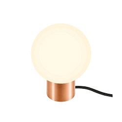 Luminaria de mesa TINY SUN G9 IP20, color cobre