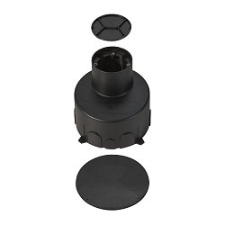 recessed housing DASAR® S, black