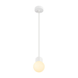 Luminaria colgante VARYT E14 IP20, blanco