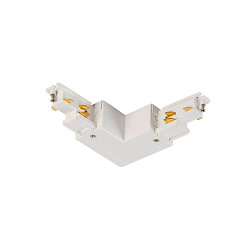 Conector en L trif�sico S-TRACK PHASE & DALI versi�n de montaje en superficie, controlable por DALI