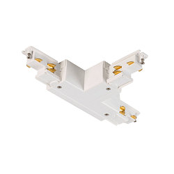 Conector en T trif�sico S-TRACK PHASE & DALI versi�n de montaje en superficie, controlable por DALI, tierra a la izquierda