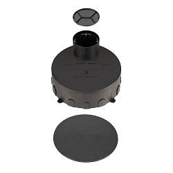 recessed housing DASAR® M, black