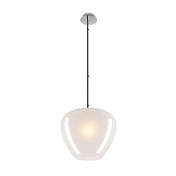 Luminaria colgante PANTILO CONVEX 40 E27 IP20, cromo