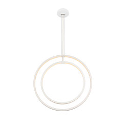 Luminaria colgante ONE VERTICAL PD IP20, negro regulable
