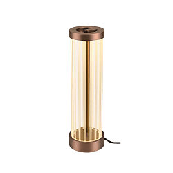 Luminaria de mesa QUIMERA - PHASE cil�ndrico, CCT Switch, conmutable IP20, color cobre 