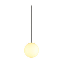 pendant luminaire SUN 30 with open cable, ball shaped E27 IP20