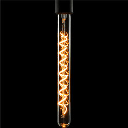 L�mpara LED SOFT TUBE T300 - PHASE claro E27 8W 400lm 1900K 330� CRI 90-100 regulable