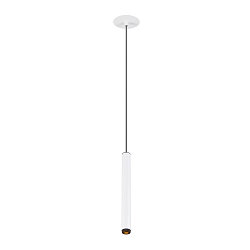 Luminaria colgante GRIP!S apto para puestos de trabajo VDU IP20, negro, blanco regulable