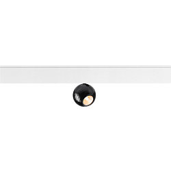 Proyector para ra�l DYSKO IP20, negro, blanco regulable