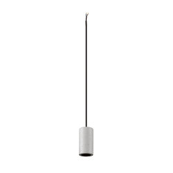 Luminaria colgante FITU PD STONE E27 IP20, gris regulable