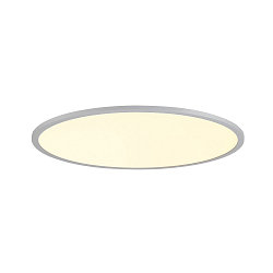 Luminaria de techo PANEL 60 redondo, apto para puestos de trabajo VDU IP20, gris, barnizado regulable