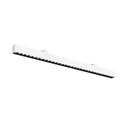 Luminaria de techo GLENOS� PRO UGR < 19, apto para puestos de trabajo VDU IP20, negro, blanco, barnizado regulable