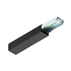 light strip system feed-out EASYLIGHT FOB 300 5 25 BK 5-pole, black