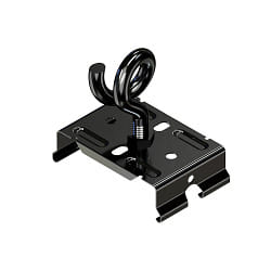 Sistema de iluminaci�n de fila continua fijaci�n EASYLIGHT CSK BK, negro