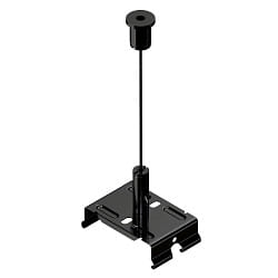 Sistema de iluminaci�n de fila continua suspensi�n de la cadena EASYLIGHT SCK 3000 BK, negro