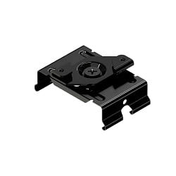 Sistema de iluminaci�n de fila continua montaje en el techo EASYLIGHT STM BK versi�n de montaje en superficie, negro