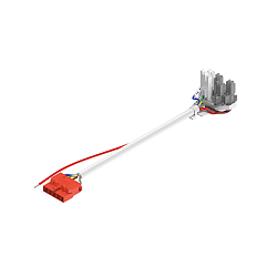 plug-in connector RETRO CON 6P101 6-pole, white