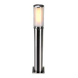 Luminaria de pie para exteriores BIG NAILS E27 IP44, acero inoxidable