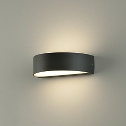 Luminaria de pared para exteriores AYSEL Arriba-Abajo IP54, antracita 